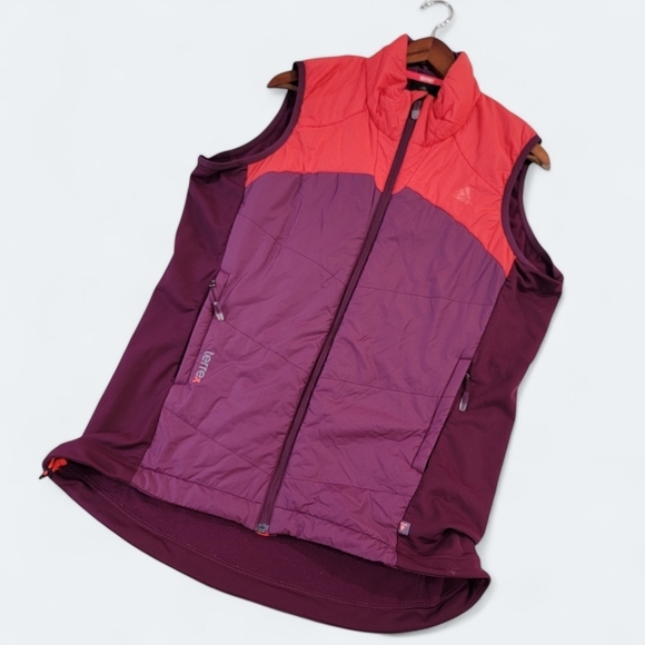 Adidas Terrex Skyclimb 2 Vest - Activewear Purple Orange Women's Size XL - Picture 1 of 16